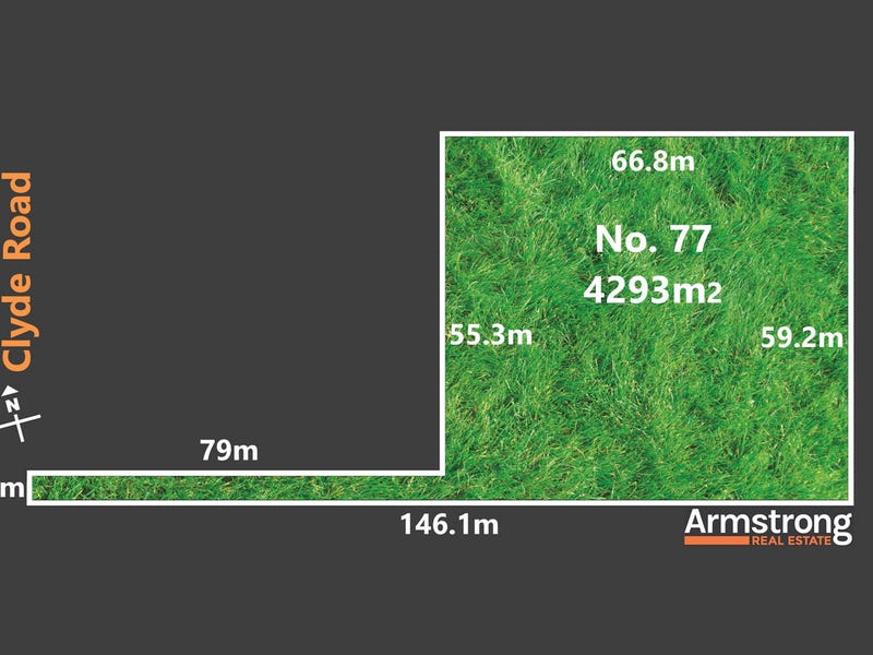 Listing image for 77 Clyde Road, BANNOCKBURN  VIC  3331