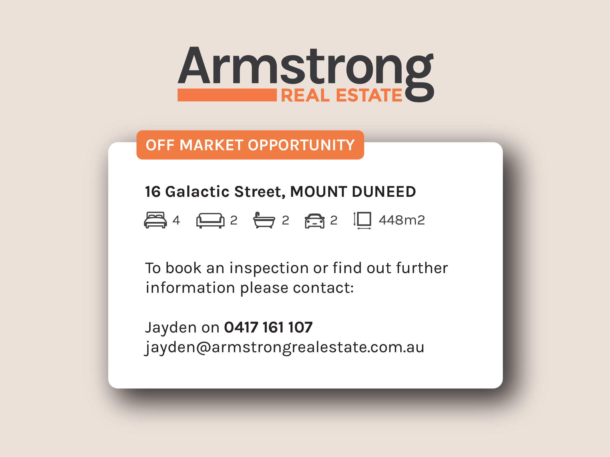 Listing image for 16 Galactic St, MOUNT DUNEED  VIC  3217